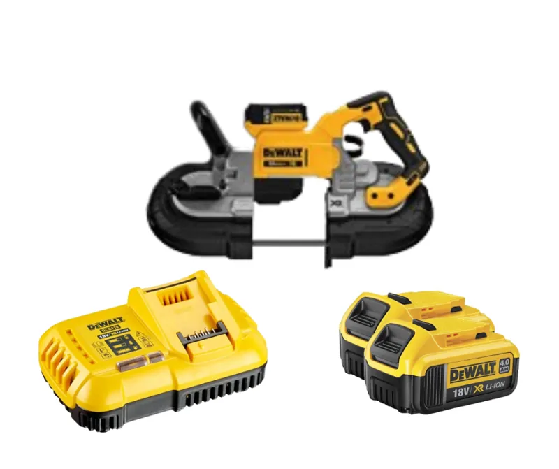 Máy cưa cầm tay DeWALT DCS374M2 18V( kèm 2 pin 4.0Ah+ sạc)
