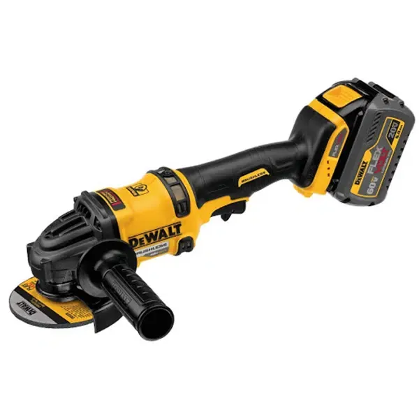 Máy mài cầm tay DeWALT DCG414T1 54V(kèm 1 pin 54V-6.0Ah+ sạc)