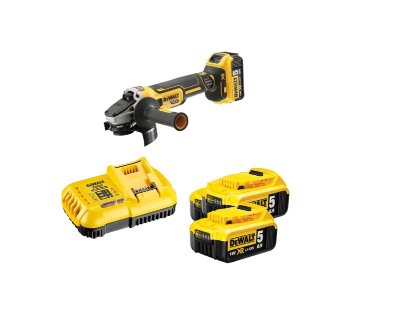 Máy mài góc dùng pin DeWALT DCG405P2 ( 2 Pin 5Ah + Sạc )