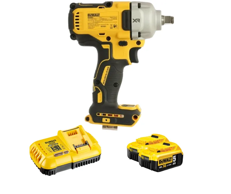 Máy siết bulong cầm tay DeWALT DCF892P2 (KÈM 02 PIN 5.0 + SẠC)