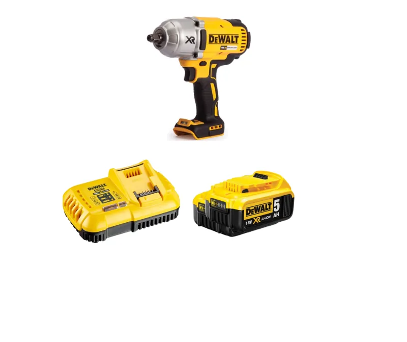Máy vặn bu lông DeWALT dùng pin DCF899P2 ( 2 Pin 5Ah + Sạc)